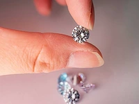 Diamond-ronde 4 cts - igi gecertificeerd d vvs - afbeelding 3 van  4