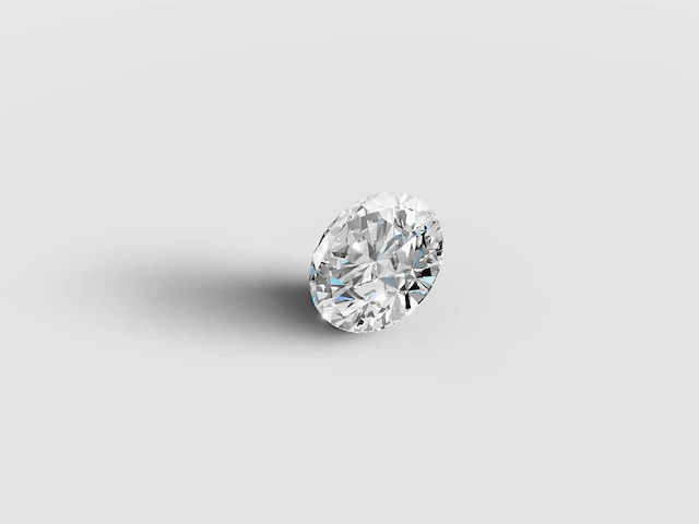 Diamond-ronde 4 ct's - igi gecertificeerd e vvs - afbeelding 2 van  5