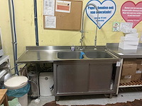 Diamond spoelbak rvs 180x70cm