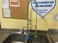 Diamond spoelbak rvs 180x70cm - afbeelding 3 van  4