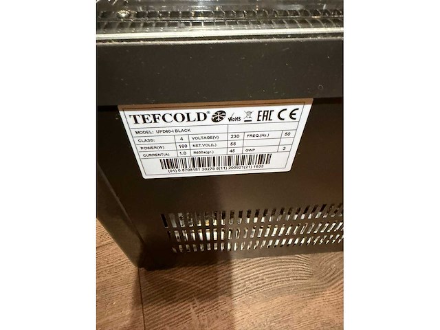 Diamond upd60-i black koelvitrine - afbeelding 4 van  4