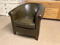 Diana lederen fauteuil - afbeelding 2 van  9