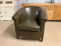 Diana lederen fauteuil - afbeelding 3 van  9