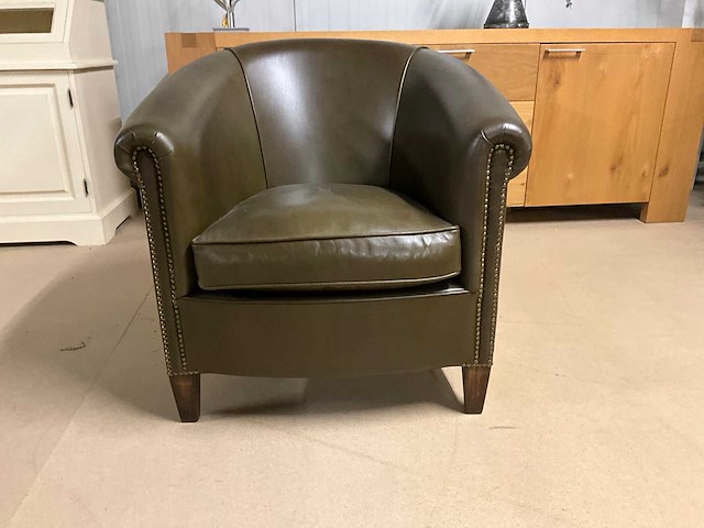 Diana lederen fauteuil - afbeelding 4 van  9