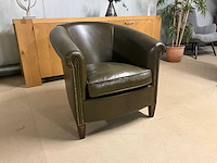 Diana lederen fauteuil - afbeelding 6 van  9