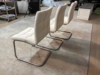 Diana leren eetkamerstoel (3x) - afbeelding 5 van  7