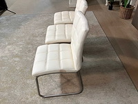 Diana leren eetkamerstoel (3x) - afbeelding 6 van  7