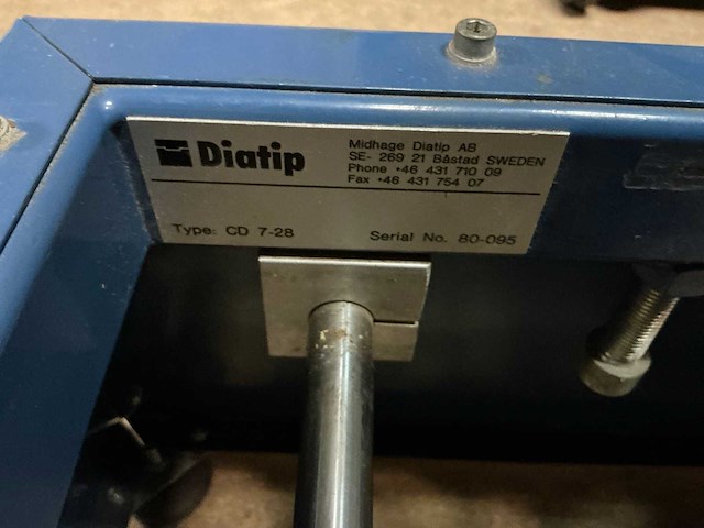 Diatip cd 7-28 retipping machine - afbeelding 7 van  8