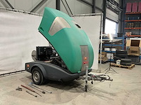 Dibo jmb-m 350/18 warmwater hogedrukreiniger trailer