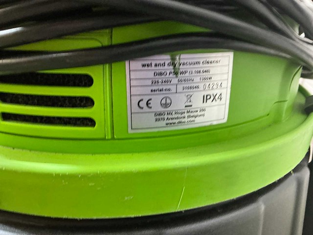 Dibo nat/ droog industriële stofzuiger - afbeelding 9 van  9