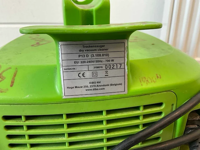 Dibo p13 d stofzuiger - afbeelding 2 van  2