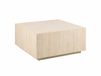 Dice coffee table top paper travertine 90x90x42cm