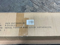 Dice metalen duikelstang 125 cm (9x) - afbeelding 3 van  5