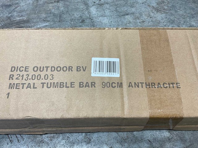 Dice metalen duikelstang 90 cm (4x) - afbeelding 2 van  3