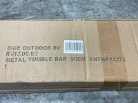Dice metalen duikelstang 90 cm (4x) - afbeelding 4 van  5