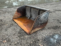 Dichte bak 1750mm passend weidemann voorzetapparatuur - afbeelding 1 van  9