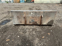 Dichte bak 1750mm passend weidemann voorzetapparatuur - afbeelding 4 van  9