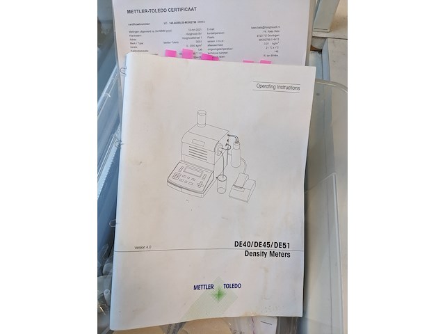 Dichtheidsmeter , kettler toledo, de 51 - afbeelding 4 van  6