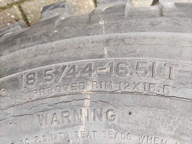 Dick cepec - mud country - 44/18,5r16,5 monster banden op verbrede velg - afbeelding 9 van  9