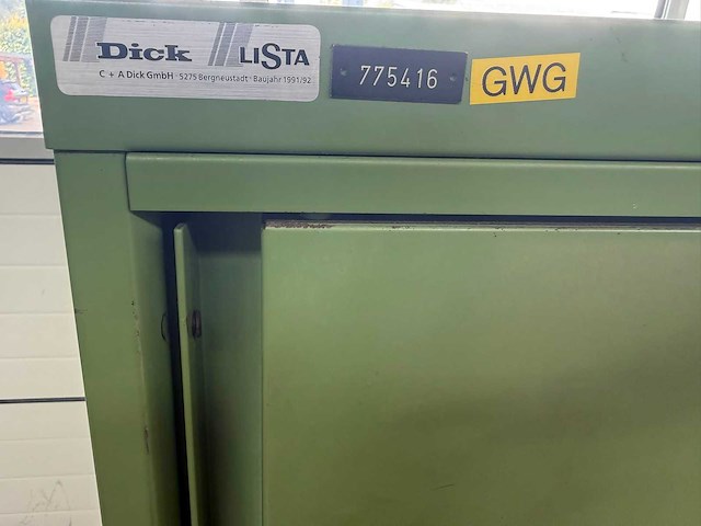 Dick lista - werkplaats kast - afbeelding 4 van  4