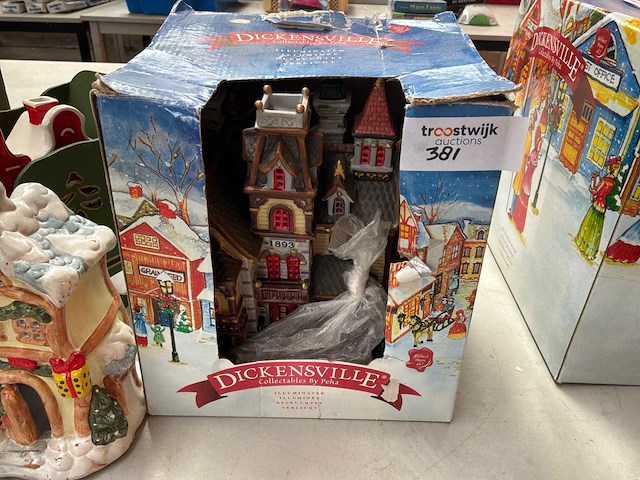 Dickensville kerstdecoratie - afbeelding 2 van  3