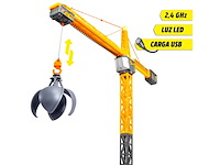 Dickie 203729025 titanium radiokraan met radiobediening 150 cm - afbeelding 3 van  4