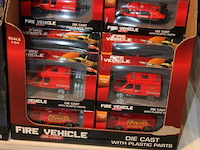 Die cast brandweer en politiewagens in diverse uitvoeringen, circa 27 stuks. - afbeelding 2 van  3