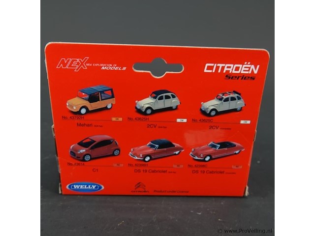Die-cast schaalmodel citroën 2cv - afbeelding 5 van  5