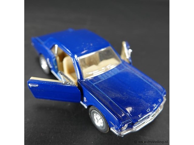 Die-cast schaalmodel ford mustang 1964. - afbeelding 3 van  5