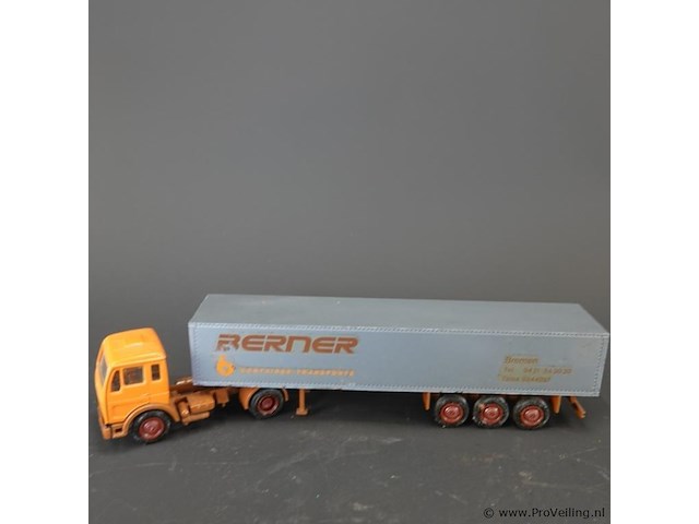 Die-cast schaalmodel nzg modelle (nürnberger zinkdruckguß-modelle) mercedes-benz ng - afbeelding 2 van  5