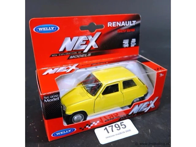 Die-cast schaalmodel renault 5 modelauto - afbeelding 1 van  5