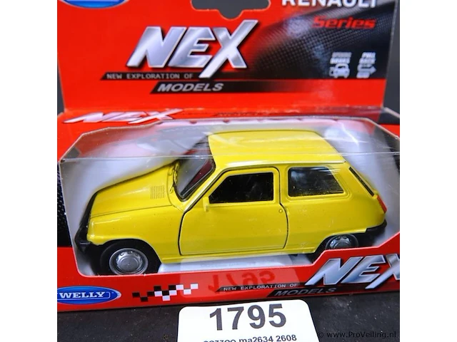 Die-cast schaalmodel renault 5 modelauto - afbeelding 2 van  5