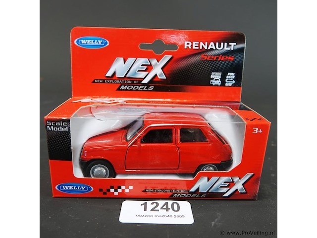 Die-cast schaalmodel van een renault 5 (r5) - afbeelding 1 van  5