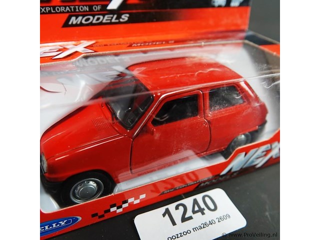 Die-cast schaalmodel van een renault 5 (r5) - afbeelding 2 van  5