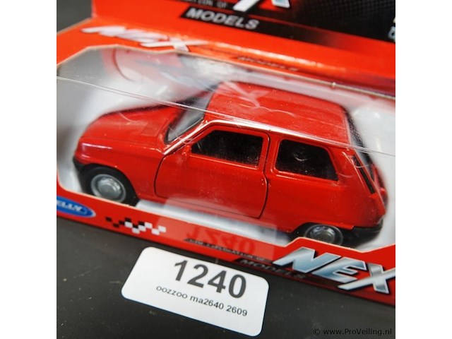 Die-cast schaalmodel van een renault 5 (r5) - afbeelding 3 van  5