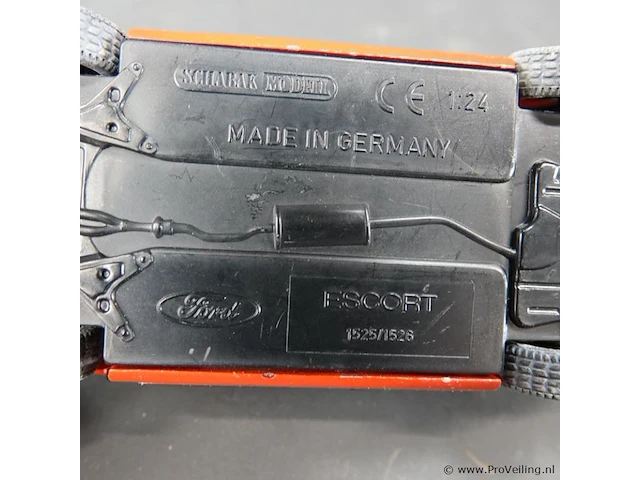 Die-cast schabak ford escort - afbeelding 5 van  5