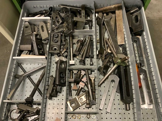 Diebold gereedschapskast met inhoud - afbeelding 2 van  13