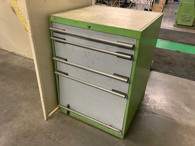 Diebold gereedschapskast met inhoud - afbeelding 1 van  13