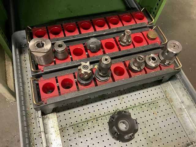 Diebold gereedschapskast met inhoud - afbeelding 6 van  13