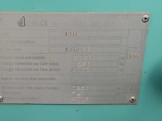 Dieci - 2005 - zeus3510tc - verreiker - afbeelding 6 van  37