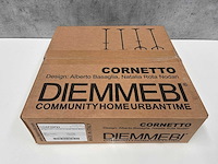 Diemmebi - aluminium cornetto - design kapstok wit - ongebruikt - afbeelding 4 van  5