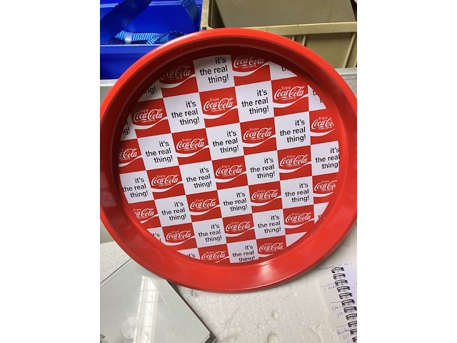 Dienblad coca cola verzamelobject - afbeelding 3 van  3