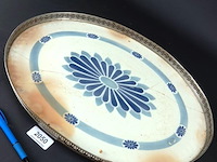 Dienblad met porseleinen blad - afbeelding 3 van  5