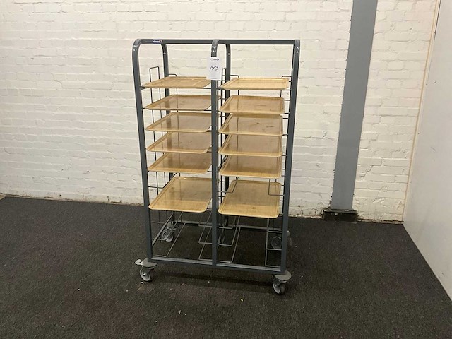Dienbladen kar - afbeelding 2 van  6