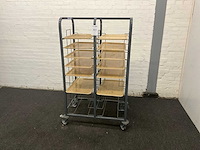 Dienbladen kar - afbeelding 2 van  6