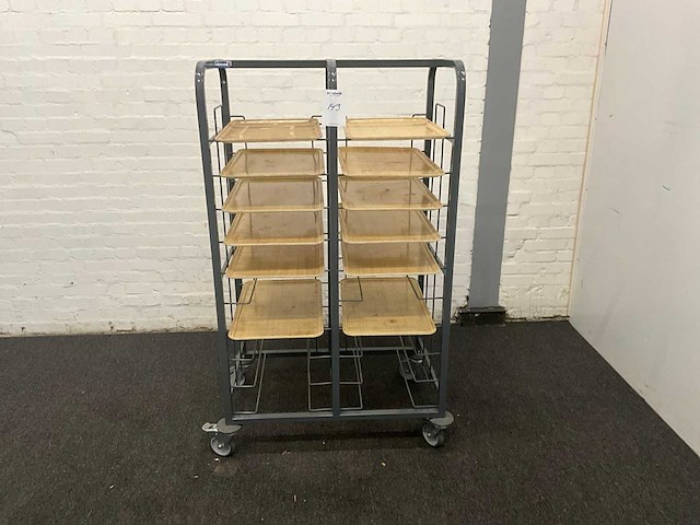 Dienbladen kar - afbeelding 3 van  6