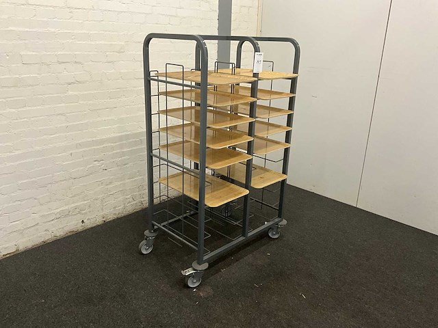 Dienbladen kar - afbeelding 4 van  6