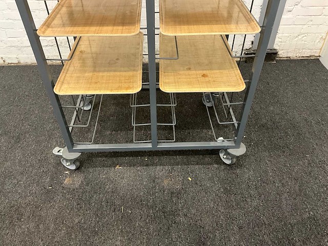 Dienbladen kar - afbeelding 5 van  6