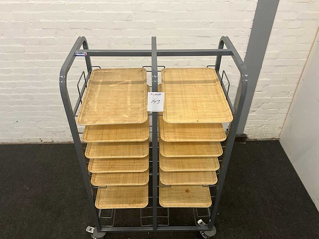 Dienbladen kar - afbeelding 6 van  6