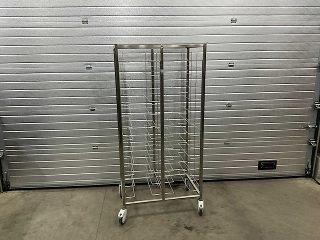 Dienbladen regaalwagen - afbeelding 1 van  5